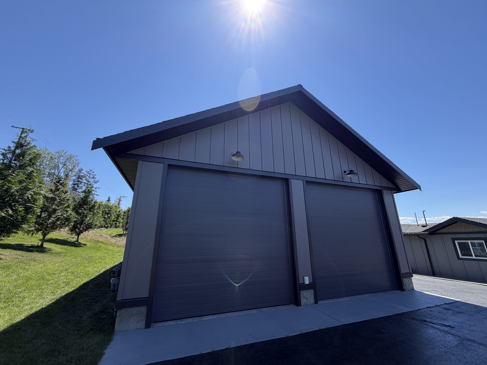 Board and batten exterior