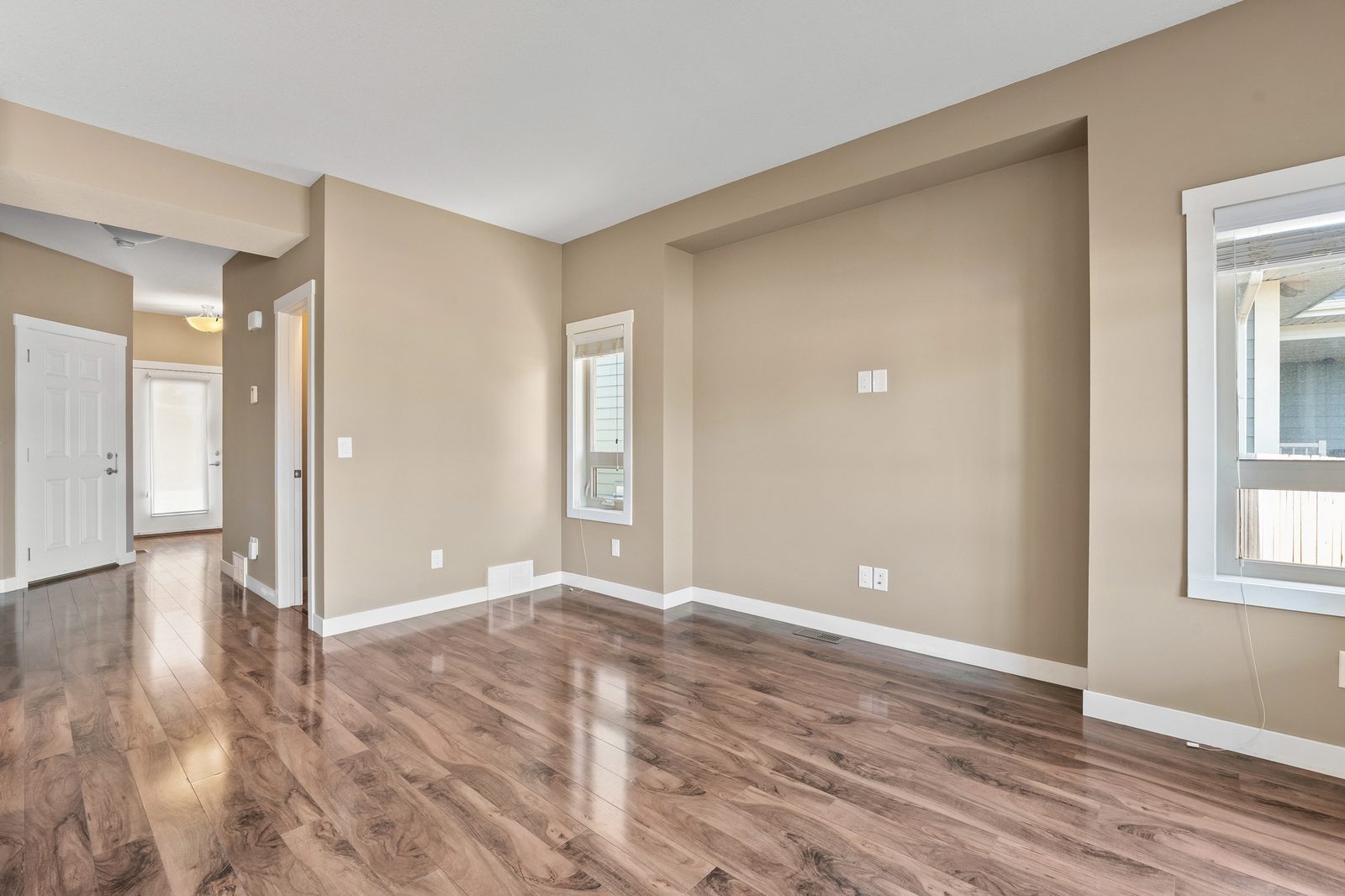 Interior painting finish